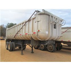 1984 FRUEHAUF T/A ALUMINUM DUMP TRAILER