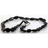 Image 2 : Natural Black Tourmaline Beads Necklace