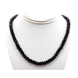 Black Spinal 288.32 ctw Necklace