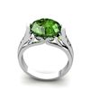 Image 1 : Genuine 5.09 ctw Emerald Ring 10kt White or Yellow Gold