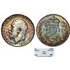 Image 1 : Great Britain. George V (1911-1625). AR 2 Pence 1911. NNC PF67! toned.
