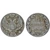Image 1 : Imperial Russia. Coinage for Poland. AR 10 Groszy 1840 MW. AVF, toned