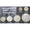 Image 1 : Imperial Russia. The Last Silver Coinage of The Tzars. Lot of 6 pieces of Nicolas II in ETUI!