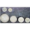 Image 2 : Imperial Russia. The Last Silver Coinage of The Tzars. Lot of 6 pieces of Nicolas II in ETUI!