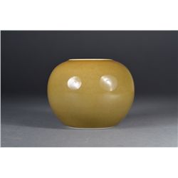 19th C. Chinese Guangxu Period Tea Dust Glaze Pot