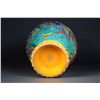 Image 5 : Chinese Openwork Reticulated Yellow Porcelain Vase