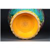 Image 6 : Chinese Openwork Reticulated Yellow Porcelain Vase