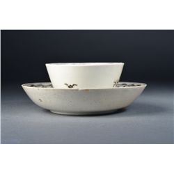 18th/19th C. Chinese Porcelain Cup & Saucer