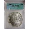 Image 1 : 1883-O MORGAN SILVER DOLLAR ICG MS62