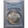 Image 1 : 1883 MORGAN DOLLAR PCGS MS-64 WHITE!