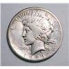 Image 1 : 1921 PEACE DOLLAR VG-F CLEANED