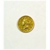 Image 1 : 1850 $1 gold  VF but has been mounted