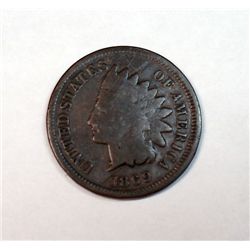 1869 INDIAN ONE CENT GOOD+