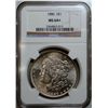 Image 1 : 1886 MORGAN DOLLAR NGC MS-64+