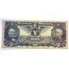 Image 2 : 1896 $5 silver cert.borderline  VF