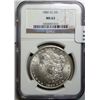 Image 1 : 1880CC Morgan $  NGC63