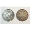 Image 2 : 1892S VF and 1899S  XF   Morgan $