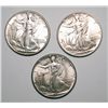Image 1 : 2  1944 and a 1945 Walker half $