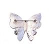 Image 2 : Swarovski Crystal Butterfly Brooch Pin