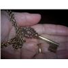 Image 1 : Gold French Renaissance Key Necklace Alva Museum