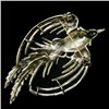 Image 2 : Multicolor Swarovski Crystal Peacock Brooch Pin