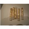 Image 1 : 5 LARGE VIALS GOLD FLAKES