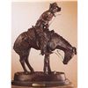 Image 1 : Norther Bronze Sculpture by Frederic Remington.