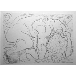 Vintage 1956 Picasso Lithograph