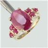 Image 1 : 4.0ctw Ruby Ring 10ky