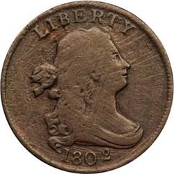 1802/0 Half Cent G5
