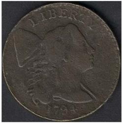 1794 Large Cent VG7