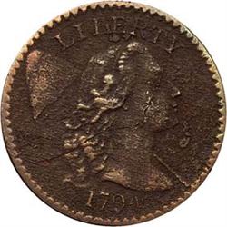 1794 Large Cent G6