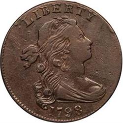 1798 Large Cent VF35