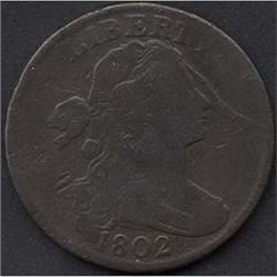 1802 Large Cent VG7