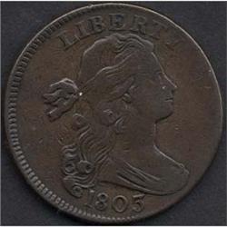 1803 Large Cent F12+