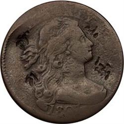 1803 LD/SF Large Cent AG3