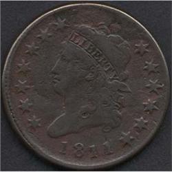 1811 Large Cent G6