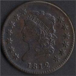 1812 Large Cent F12