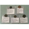 Image 1 : 5 Ancient Roman Coins City Urba Roma Constantine Commem