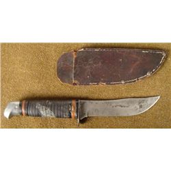 WWII FIGHTING KNIFE MODEL 147 LEATHER SHEATH