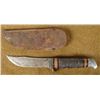Image 2 : WWII FIGHTING KNIFE MODEL 147 LEATHER SHEATH