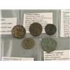 Image 4 : 5 Ancient Roman Coins Divus Claudius Gothicus Constans