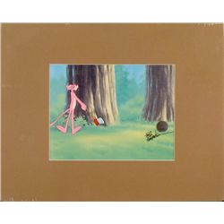 Pink Panther Friz Freleng Orig Signed Production Cel