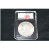 Image 1 : 1882-O Silver Morgan one dollar, ACCGS graded, MS65