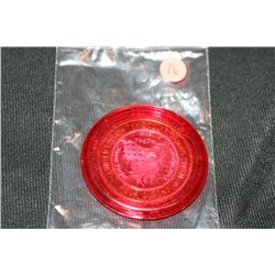 Four Queens limited edition two-tone $10 gaming token, "2009 Flag Day"