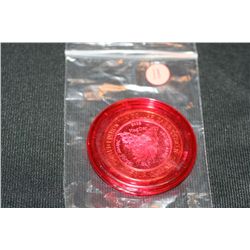 Four Queens limited edition two-tone $10 gaming token, "2009 Flag Day"