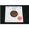 Image 1 : 1857 Flying Eagle one cent, fine