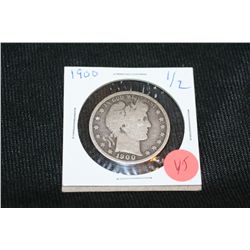 1900 Barber half dollar