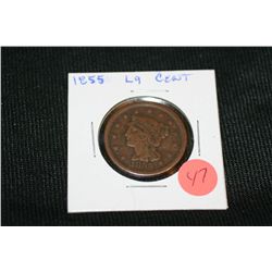 1855 Lrg one cent