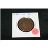 Image 1 : 1855 Lrg one cent